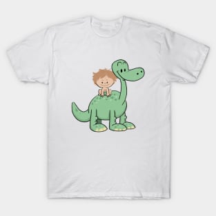 The Good Dinosaur cartoon t-shirt design T-Shirt